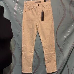 Tractr Off-White Denim Pants